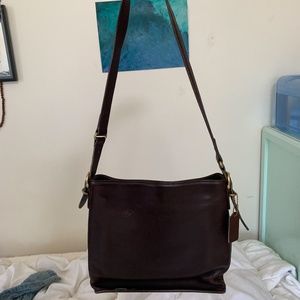 100% Leather Vintage Coach Purse
